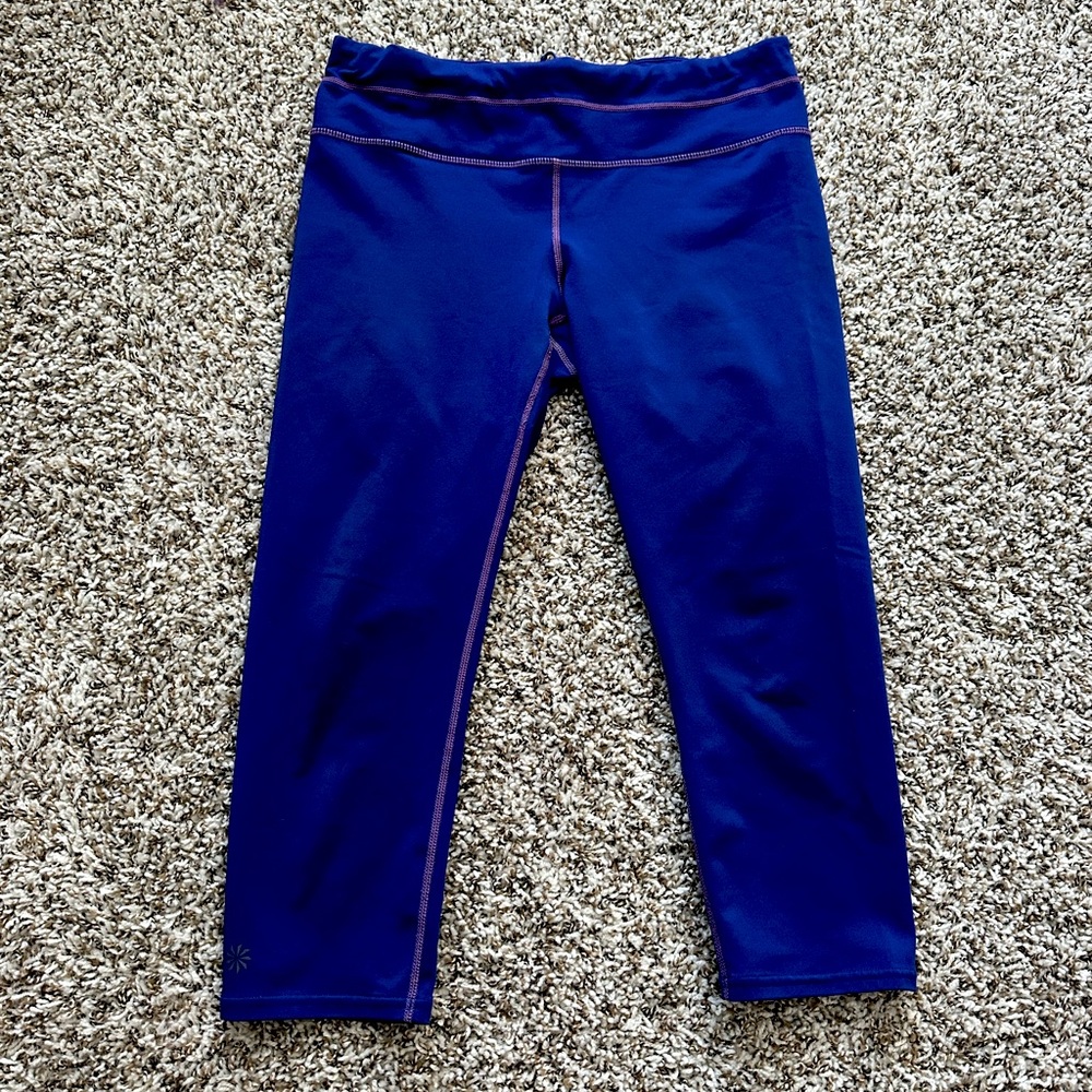 Athleta blue leggings